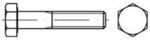 DIN 931/ISO 4014 Sechskant-Schaftschraube M8x50 Stahl 8.8 blank
