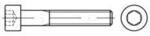 ASME B 18.3 Zylinderkopfschraube UNC 1/2"x3 1/2" Stahl 12.9 blank Innensechskant