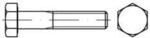ISO 4014 Sechskant-Schaftschraube M16x70 Stahl 8.8 blank