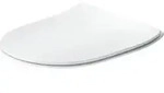 Duravit WC-Sitz D-shaped m Abs, abn., 45,1cm, Uni, Scha. ES, we.