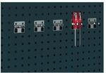 bott Doppelte Werkzeugklemme B60xT60xD2x10 mm f&uuml;r Lochplatten f&uuml;r Lochplatten