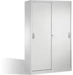 C+P Werkzeugschrank mit Schiebet&uuml;ren, innen 4 B&ouml;den, H1950xB1200xT600mm Front
