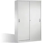 C+P Schwerlast-Werkzeugschrank mit Schiebet&uuml;ren, 4 B&ouml;den, H1950xB1200xT500mm...