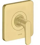 hansgrohe Fertigset Axor Citterio M UP-Absperrvtl., m Hebel, brush. gol opt