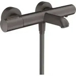hansgrohe Wannen-Thermostat Axor Citterio M AP, Ausl. 180mm, 2 Verbr., brush. bla vc