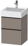 Duravit Waschtischunterschrank D-Neo 48,4x44,2cm, sw/Bas m, 1 Kast, 1 Ausz.