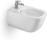 Duravit Bidet-Einhebelmischer Wave Ausl. 128mm, m Zugstg. Abl.garn, ES geb.