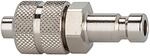 Riegler Nippel f&uuml;r Kupplungen NW 2,7, Edelstahl 1.4305, f&uuml;r Schlauch 6x4