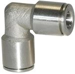 Riegler L-Steckverbindung, f&uuml;r Schlauch-Au&szlig;en- &Oslash;8, 15bar, Edelst. 1.4404