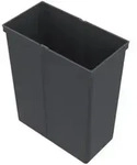 Hettich Abfallsystem-Eimer 40l, AvanTech You Pull 9279394 Kunststoff anthrazit