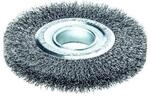 Lessmann Rundb&uuml;rste Stahldraht 150x23/25mm,gewellt 0,3mm