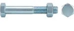 ART 89601 Baubolzen mit Mutter CE 4.8 M 16 x 190 galvanisch verzinkt gal Zn S