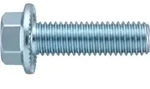 Sechskant-Flanschschraube VG M16x70 Stahl blank m. Sperrverzahnung