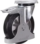 VARIOfit Bremsrolle Elastikvollgummi 200 x 50 mm schwarz