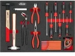 VIGOR Hammer Zangen Schraubendreher Satz, V5634N, 21-teilig
