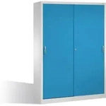 C+P Werkzeugschrank mit Schiebet&uuml;ren, innen 2 x 4 B&ouml;den, H1950xB1600xT500mm Front