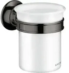 hansgrohe Zahnputzbecher Axor Montreux Gl., Ha. Met., Wandmont., pol. bla vc