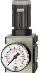 Riegler Druckregler &raquo;FUTURA&laquo;, inkl. Manometer, BG 4, G 1, 0,5 - 10 bar
