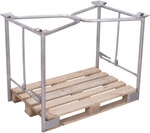 VARIOfit Palettenaufsatz Typ 65K verzinkt 1.200 x 1.000 mm Nutzh&ouml;he 1.600 mm