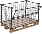 Cordes Palettenaufsatz Typ 64 RAL 7016 Stahlrohrkonstruktion 1160 x 760 mm