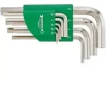 Stahlwille Winkelschraubendreher-Satz 10760a/9 Bereich 1/16 - 3/8 9 tlg.