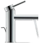 Duravit Waschtisch-Einhebelmischer M FreshStart Circle m Zugst.Abl.Gar., Ausl. 117mm,