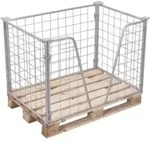 VARIOfit Palettenaufsatz Typ 63 verzinkt 1.200 x 800 mm Nutzh&ouml;he 1.600 mm