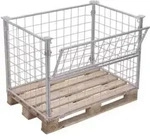 VARIOfit Palettenaufsatz Typ 64 verzinkt 1.200 x 1.000 mm Nutzh&ouml;he 1.600 mm