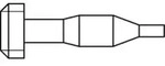 Einbauzubeh&ouml;r R 88334 Spindel/Vorspannpatrone M8x 1 Stahl 1 St&uuml;ck AMECOIL