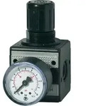 Riegler Druckregler durchg. Druckvers. &raquo;multifix&laquo;, BG 1, G 1/4, 0,1-3 bar