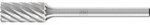 PFERD TOOLS Hartmetall Hochleistungsfr&auml;sstift INOX Zylinder ZYAS stirnverzahnt...