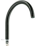 Grohe Auslauf 13043 hard graphite geb&uuml;rstet