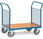 fetra Doppel-Stirnwandwagen 1523 - Tragkraft 600kg TPE-Reifen
