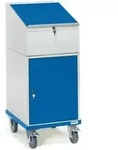 fetra Rollschrank mit Schreibpult 2448 mit Schrank