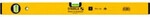 Stabila Leichtmetall-Wasserwaage 600 mm, 0,5 mm/m, 2x Glaslibellen