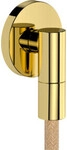 hansgrohe Wandanschluss Fixfit Fine m R&uuml;ckflussverh., S, rd, pol. gold optic