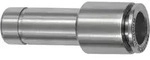 Riegler Gerade Steckverb., Nippel 10 mm, red., Schlauch- &Oslash;8, ES1.4404
