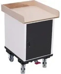 Cordes Fl&uuml;gelt&uuml;rschrank mit 1 Ladefl&auml;che RAL 7016