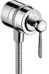 hansgrohe Absp-vtl Axor Montreux Fixf ST m R&uuml;ckflussverh., Hebelgriff, chrom
