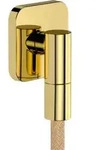 hansgrohe Wandanschluss Fixfit Fine m RV, Q, softsqua, pol. gol opt