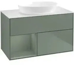 V&B Waschtischunterschrank Finion 100, Pl w m, Reg Oli. m Lac, Oli. m Lac