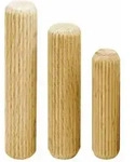 facett Langholzd&uuml;bel, Buche geriffelt, 10 x 60 mm