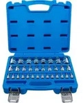 BGS Bit-Einsatz-Satz Innensechskant 2 - 19 mm / 1/4" - 9/16" Metrisch und