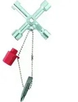 Weidm&uuml;ller Schaltschrankschl&uuml;ssel Cross-Key Universal