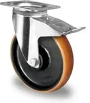 CASCOO Lenkrolle mit Totalfeststeller &oslash; 125 mm Serie Z4U5 Doppelkugellager...