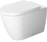 Duravit Stand-WC, Tiefsp&uuml;ler Me by Starck 37x60cm, 4,5 l, Abg wa, w sm HygGlaze