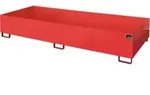 Bauer S&uuml;dlohn Regalwanne RW 3300-3, lackiert, Feuerrot