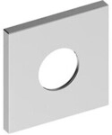 Keuco Wandrosette eckig IXMO 105x105mm, f Ab/Umstellv, UP, bron geb.