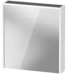 Duravit LED-Spiegel D-Code 2.0 m SD T E 65x70x5cm, Lichtf oben, links, wei&szlig; matt