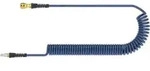 L&uuml;decke Spiralschlauch PU blau, Kupplung u Stecker NW7,2 8x5mm 3m